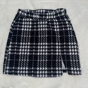 Black and White Skirt